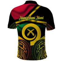 Custom Photo Vanuatu 1980 Polo Shirt Yumi Yumi Yumi Independence Anniversary