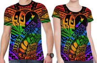 New Zealand LGBT Fern Heart Couple T Shirt Don't judge What You Don't Understand LT9 - Polynesian Pride