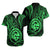 Polynesian Matching Dress and Hawaiian Shirt Guam Coat of Arms with Polynesian Tribal Tattoo Version LT9 - Polynesian Pride