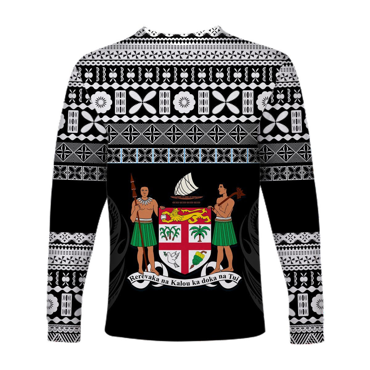 Fiji Rugby Long Sleeve Shirt Lifestyle 2022 Flying Fijians LT13 - Polynesian Pride