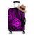 Polynesian Pride Guam With Polynesian Tribal Tattoo and Coat of Arms Luggage Cover Purple Version LT9 Purple - Polynesian Pride