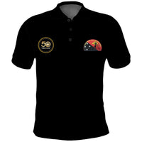 CUSTOMER REQUEST - 11MWP - 19/05/2025 - Polo Shirt - LT05 Black - Polynesian Pride