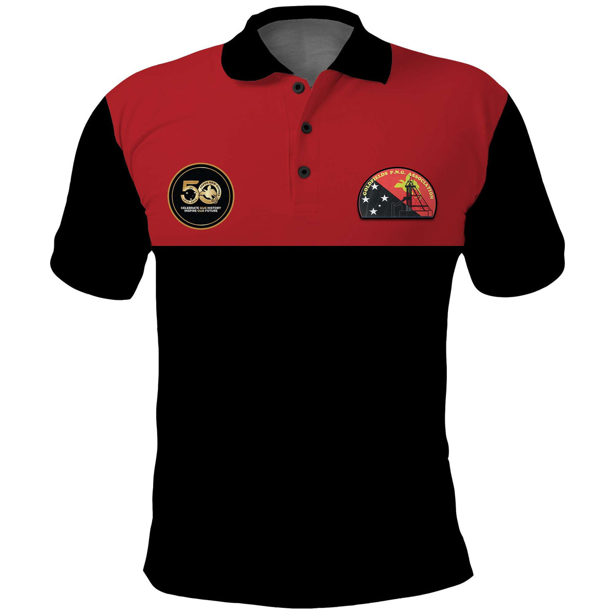 CUSTOMER REQUEST - 12MWP - 19/05/2025 - Polo Shirt - LT05 Black - Polynesian Pride