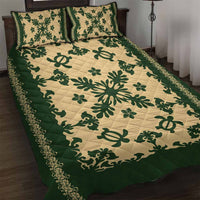 Hawaii Premium Quilt - Hawaiian Quilt Bed Set Turtle Dance Sea Pattern LT05
