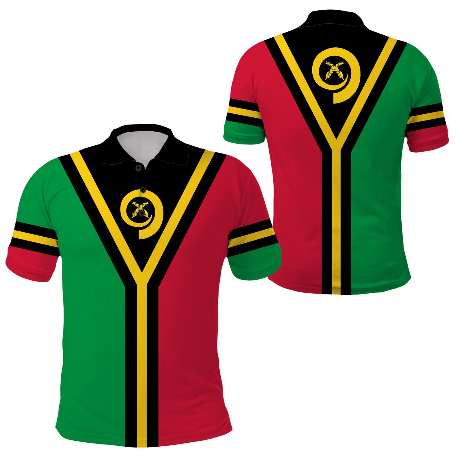 CUSTOMER REQUEST - Jackson Kaltang - 20/01/2025 - Polo Shirt - LT03 - Polynesian Pride