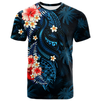 Pitcairn Islands Coconut Tree Turtle Polynesia T Shirt LT2 WHITE - Polynesian Pride