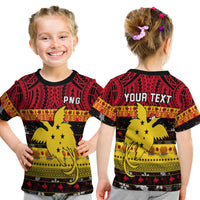 (Custom Personalised) Papua New Guinea Christmas T Shirt Kid Raggiana Loved LT13 Youth XL Size14 - Polynesian Pride