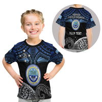 (Custom Personalised) Federated States Of Micronesia T Shirt Kid Happy Fsm 35Th Independence Anniversary LT13 Youth XL Size14 - Polynesian Pride
