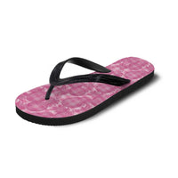 Alaka Hawaii Breadfruit Palaka Motifs Flip Flops LT14 - Polynesian Pride