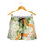 Aloha Festive Hawaii Shorts for Women Mokihana - Maile Leis in Muted Summer - Polynesian Pride