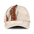 Aloha Hawaii Mikioi Lei Classic Cap Beige Tropical Flower Pattern - Polynesian Pride