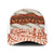 Aloha Hawaii Mikioi Lei Mesh Trucker Cap Cattail Red Tropical Flower Pattern - Polynesian Pride