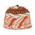 Aloha Hawaii Mikioi Lei Snapback Cap Cattail Red Tropical Flower Pattern - Polynesian Pride