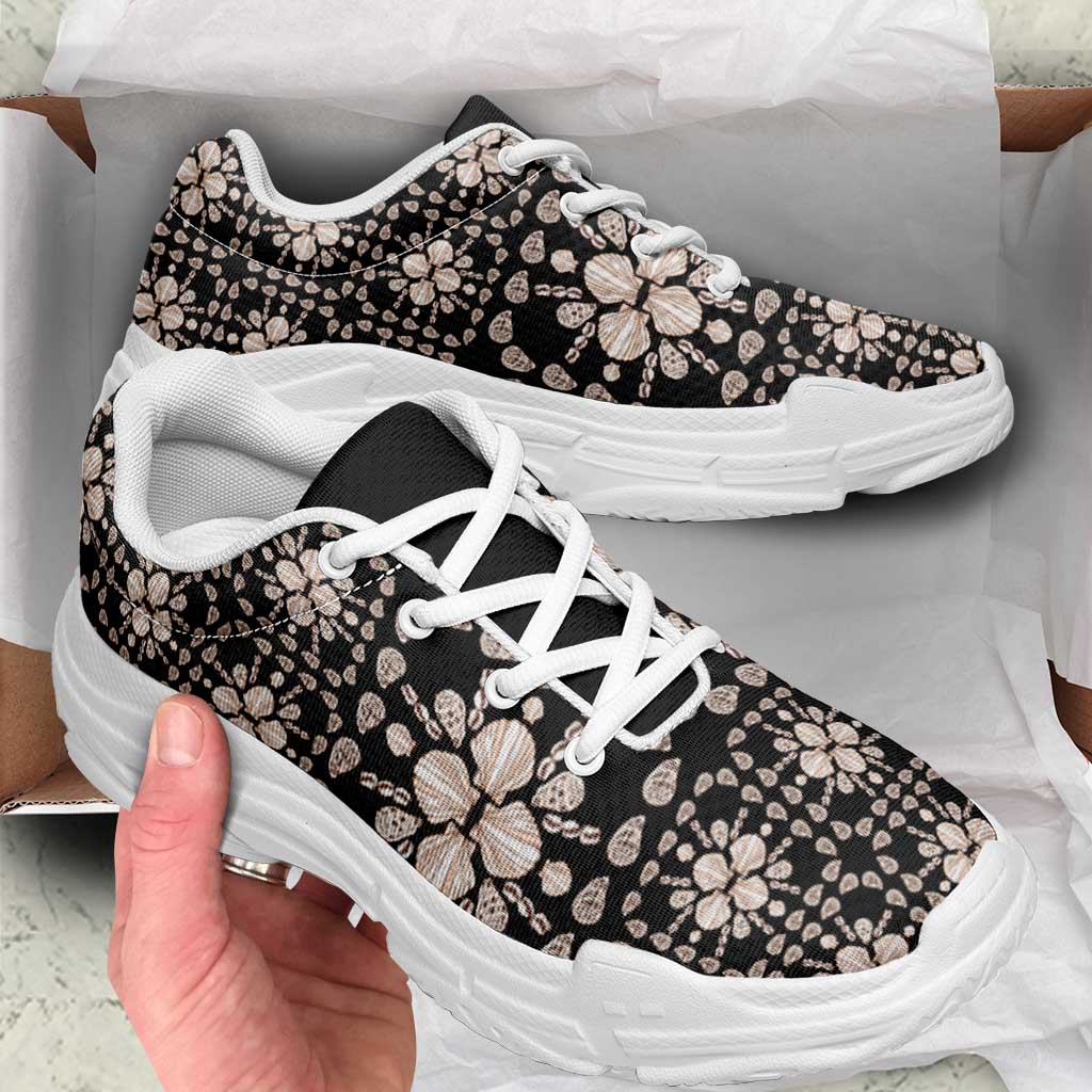Aloha Hawaii Shell Quilt Chunky Sneakers Seamless Style LT14 - Polynesian Pride