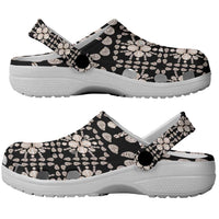 Aloha Hawaii Shell Quilt Clogs Shoes Seamless Style LT14 - Polynesian Pride