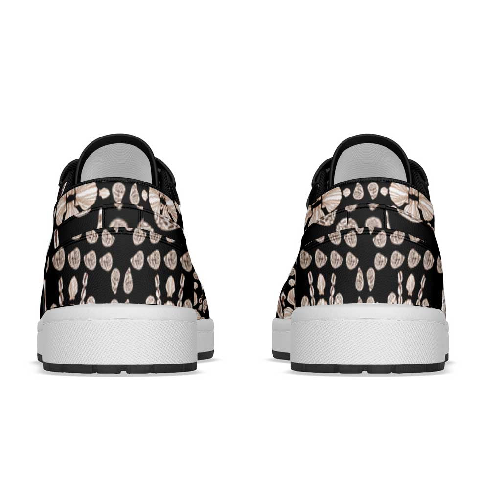 Aloha Hawaii Shell Quilt Low Sneakers Seamless Style LT14 - Polynesian Pride