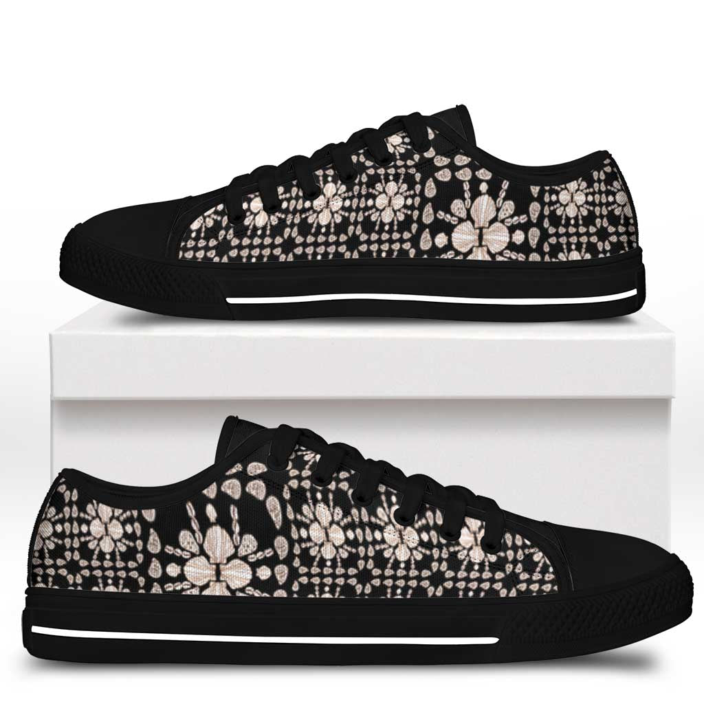 Aloha Hawaii Shell Quilt Low Top Shoes Seamless Style LT14 - Polynesian Pride