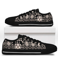 Aloha Hawaii Shell Quilt Low Top Shoes Seamless Style LT14 - Polynesian Pride