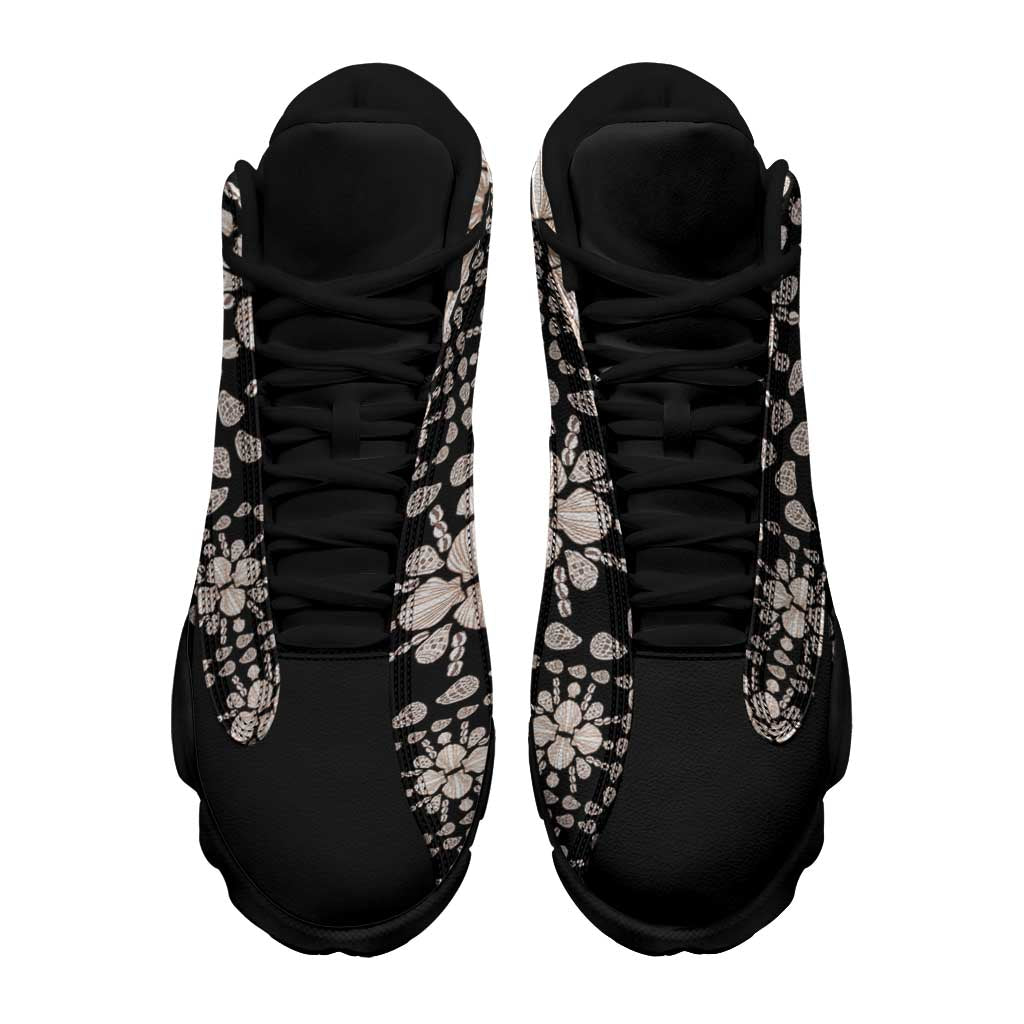 Aloha Hawaii Shell Quilt Sneakers J13 Seamless Style LT14 - Polynesian Pride