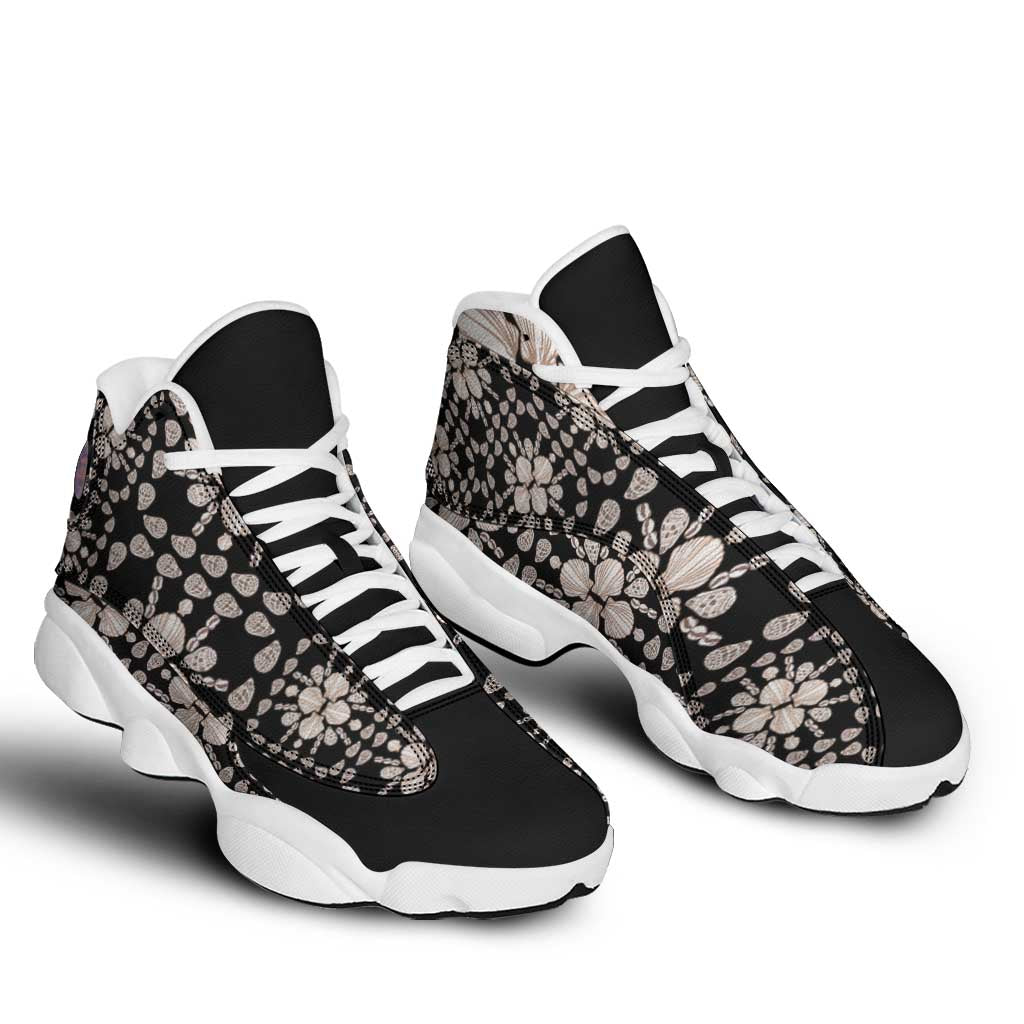 Aloha Hawaii Shell Quilt Sneakers J13 Seamless Style LT14 - Polynesian Pride