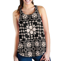 Aloha Hawaii Shell Quilt Women Racerback Tank Seamless Style LT14 - Polynesian Pride