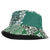 Aloha Vintage Plumeria Hawaiian Tapa Pattern Bucket Hat Green Hawaiian Tapa Pattern - Polynesian Pride