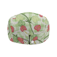 Anthurium Pikake Ti Leaf Palaka Jeff Hat Green Version
