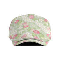 Anthurium Plumeria Lei Pastel Jeff Hat Green Hawaiian Splendid Palaka