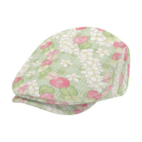 Anthurium Plumeria Lei Pastel Jeff Hat Green Hawaiian Splendid Palaka