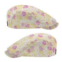 Anthurium Plumeria Lei Pastel Jeff Hat Yellow Hawaiian Splendid Palaka