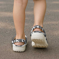Aotearoa Maori Kowhaiwhai Clogs Shoes Kiwikiwi Puhoro and Patiki LT9 - Polynesian Pride