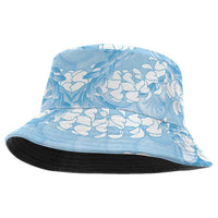 Baby Blue Mermaid Puakenikeni Maile Lei Bucket Hat LT01 One Size Blue - Polynesian Pride