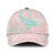 Baby Pink Gradient Polynesia Classic Cap Hawaiian Tribal Hammerhead Shark Tattoo LT14
