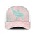 Baby Pink Gradient Polynesia Mesh Trucker Cap Hawaiian Tribal Hammerhead Shark Tattoo - Polynesian Pride