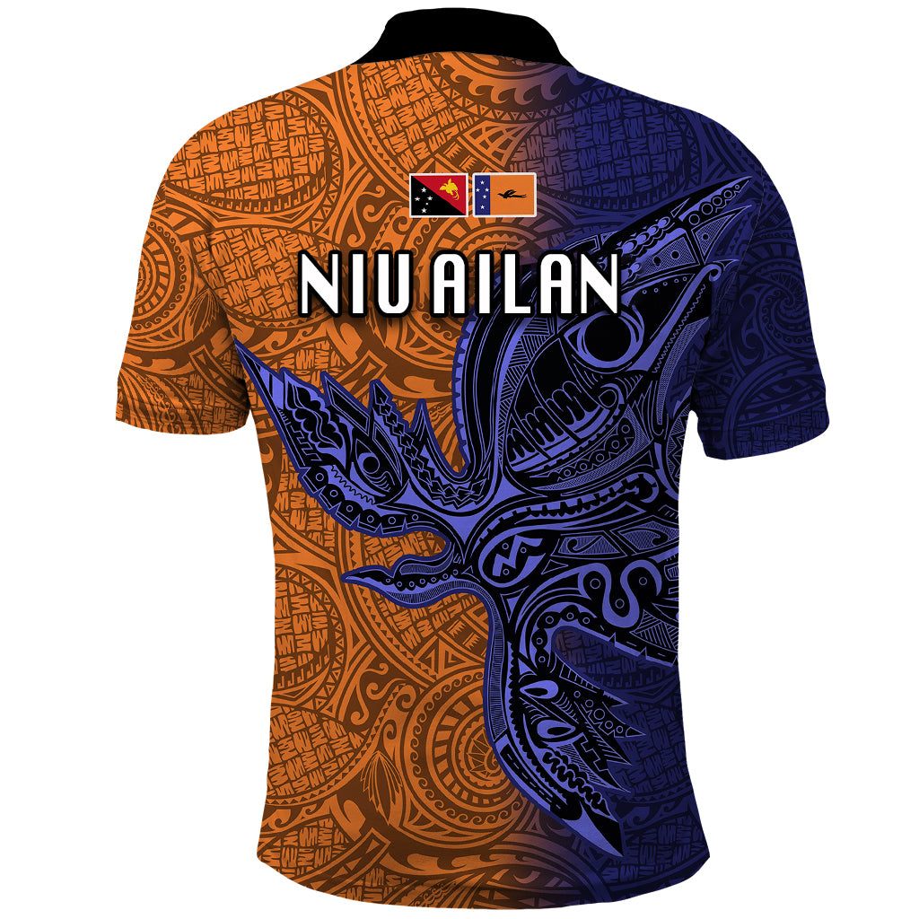 Papua New Guinea Eastern Highlands Province and New Ireland Province Polo Shirt LT03