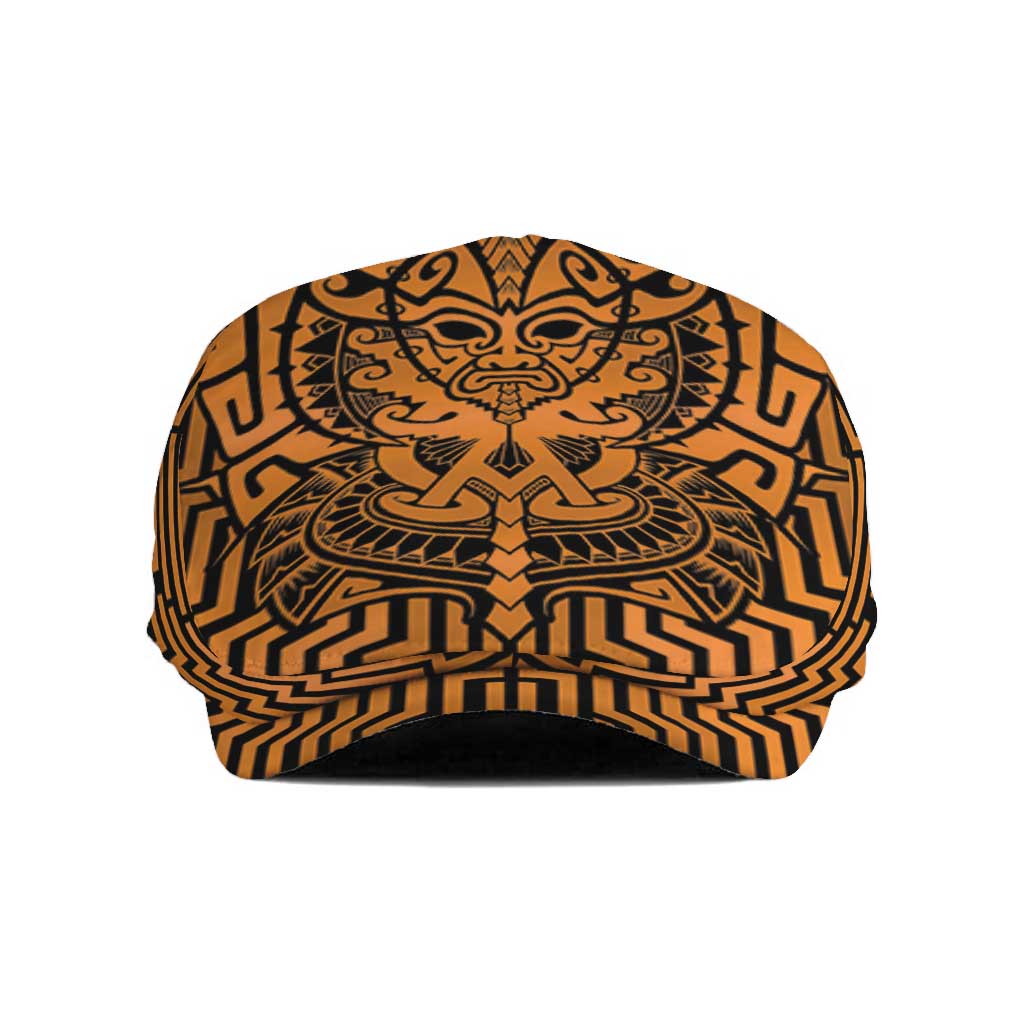 Basketball New Zealand Jeff Hat Gold Maori Ta Moko Indigenous - Polynesian Pride