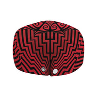 Basketball New Zealand Jeff Hat Red Maori Ta Moko Indigenous - Polynesian Pride