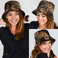 Batik Pedalaman Semen Lereng Style Bucket Hat Indonesian Traditional Pattern