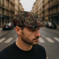 Batik Sekar Jagad Jeff Hat Indonesian Traditional Pattern