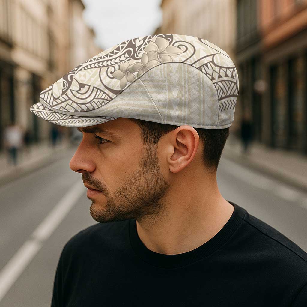 Beige Hawaii Jeff Hat Hammerhead Shark Tattoo Curve Polynesian - Polynesian Pride