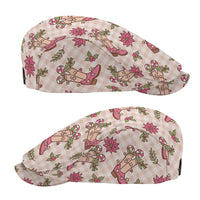 Beige Paniolo Palaka Hawaiian Cowgirl Christmas Jeff Hat - Polynesian Pride