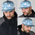 Blue Aloha Hawaii Snapback Cap Monstera Hibiscus Plumeria Seamless Vibes - Polynesian Pride