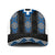 Blue Taniko Aotearoa Baseball Net Cap Niho Taniwha Mix Poutama - Polynesian Pride