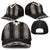 Brown Taniko Aotearoa Baseball Net Cap Niho Taniwha Mix Poutama - Polynesian Pride