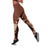 Bula Fiji Leggings Tribal Masi Tapa - Brown