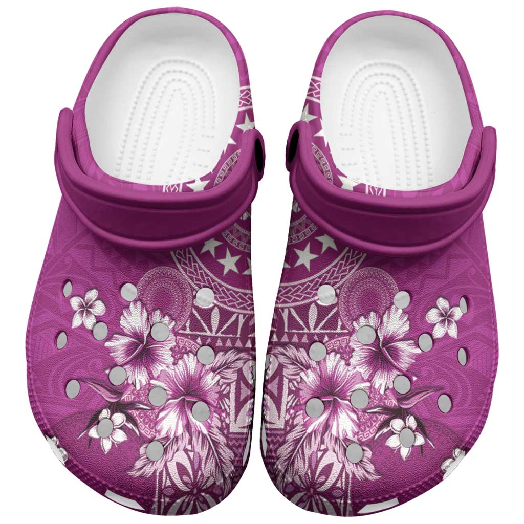 Cook Islands Clogs Shoes Fandango Hibiscus And Stars