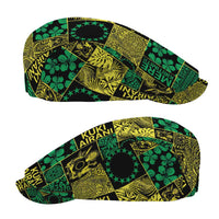 Cook Islands Mere Kiritimiti Jeff Hat Pacific Patchwork Xmas Vibes - Polynesian Pride
