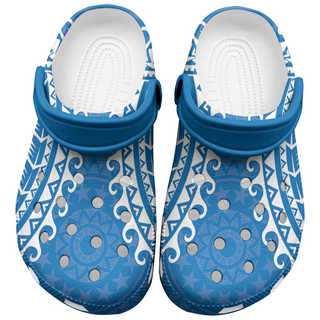 Cook Islands Pukapuka Clogs Shoes Polynesian Tribal Tattoo