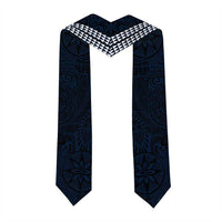 Custom Hawaii Hilo High School Graduation Stole Class Of Year Viking Polynesian Kakau Pattern