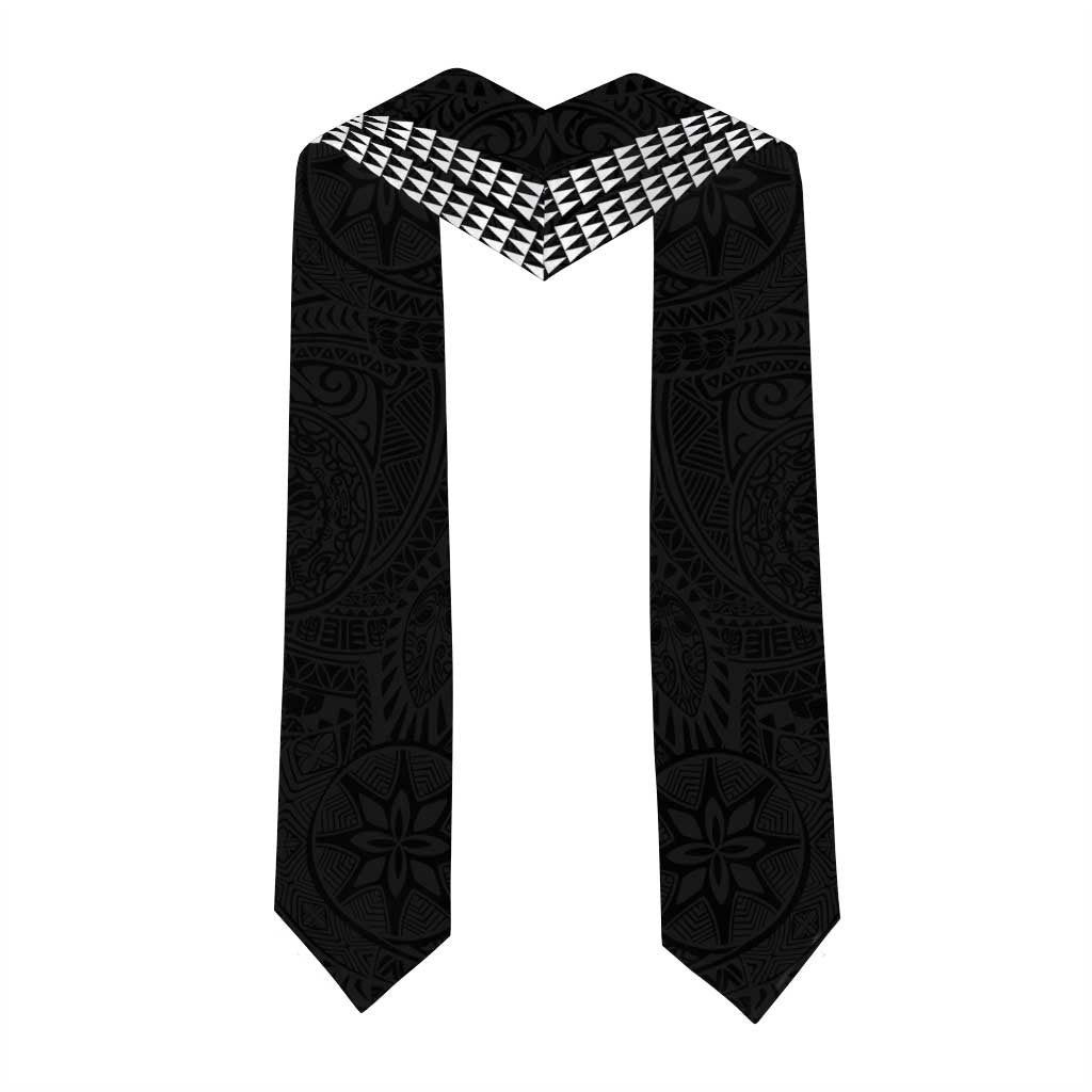 Custom Hawaii Kahuku High And Intermediate School Graduation Stole Class Of Year Red Raiders Kakau Pattern LT14 - Polynesian Pride